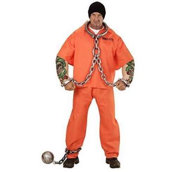 Vêtement d'Incarcération Tatoué Homme XL Orange – Widmann 00644