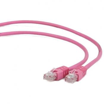 Câble réseau RJ‑45 Cat 6 3 m – fil torsadé blindé, couleur rose, type F/UTP