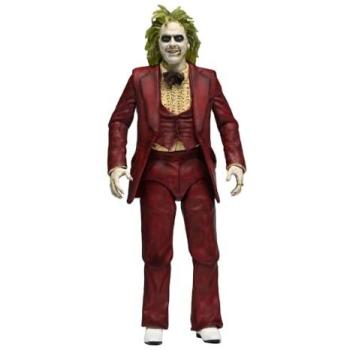 Beetlejuice Figurine Échelle 7 Tuxedo Rouge