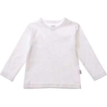 Grau‑Melange Langarmshirt LILIPUT – Mädchen, Größe 86/92, Rundhals