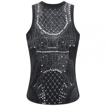 Vivid Veil Sleeveless Top