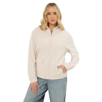 Women’s Tall Cream Funnel-Jacket – Long Tall Sally, Size 18