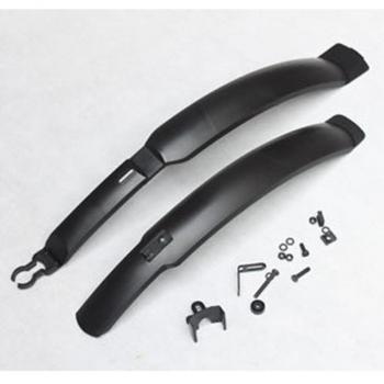 Garde-boue complet avant et arrière noir