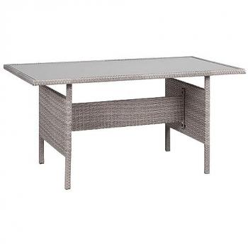 Beliani, Viterbo Tisch für Garten und Balkon 80 cm