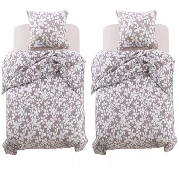 Set Copripiumino Floreale 140x220/60x70 cm