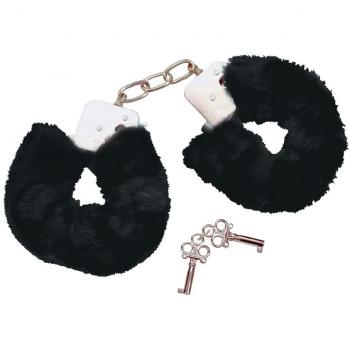 Eclipse Kitty Black Plush Handcuffs