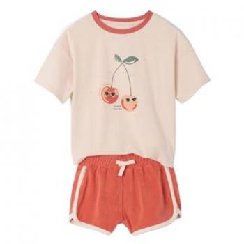 Coral Breeze Shirt & Shorts Ensemble – 12-14 Year Olds