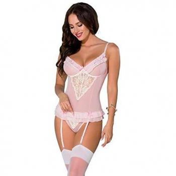 Guêpière Sisi Rose L/XL 40/42 Avanua