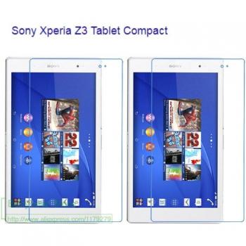 Protection écran LCD Z3C – double film HD, effet transparent/mat, 8 Sony Xperia Z3 Compact