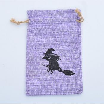 Bolsas de Algodón y Lino para Regalos de Halloween y Navidad