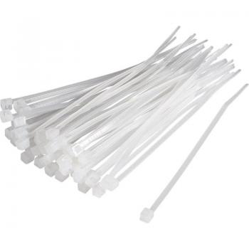 Ecru 240 mm 7.60 mm Cable Tie Set (100 pcs) – Tru Components TC‑CV240L203