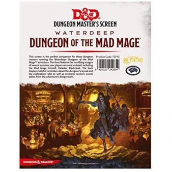 D&D Dungeon of the Mad Mage DM Screen