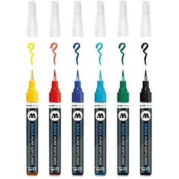 Set de 6 Feutres Molotow Grafx Aqua Ink
