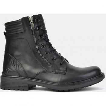 Botas de piel Kangaroos para hombre con cremallera lateral