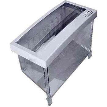 Cassetto per frutta e verdura con anse (2,5 cm)