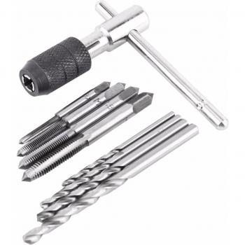 Hand Screw Thread Tap Set with M3/M4/M5/M6 Taps