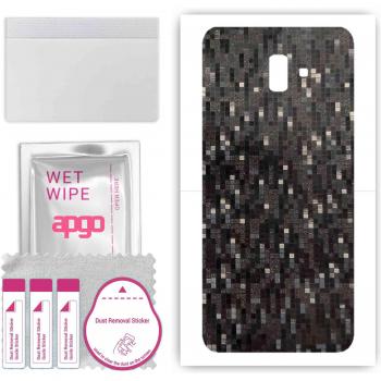 Samsung J6 Plus Carbon Noir Vinyl Shield