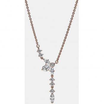 Collar Pandora Herbario Colgante Brillante