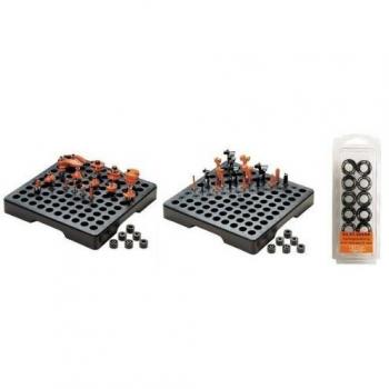 Kit 20 anneaux mobiles PVC d=9 – Douille noire S8