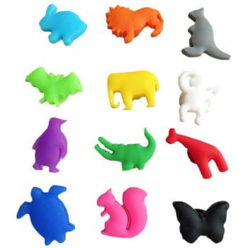 24pcs Silicone Wine Glass Markers
