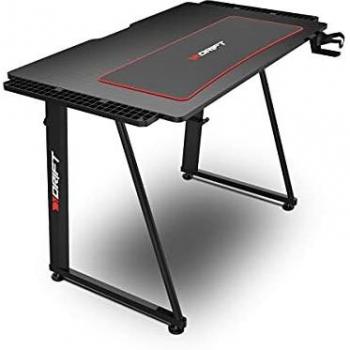 DRDZ75 Dual‑Color Gaming Desk – Black/Red