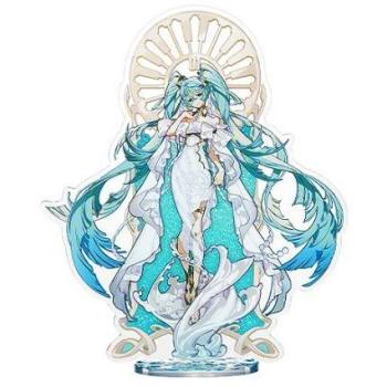 Socle en Acrylique Hatsune Miku Pailleté 20 cm