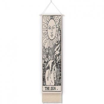 Macrame Cotton and Linen Tapestry