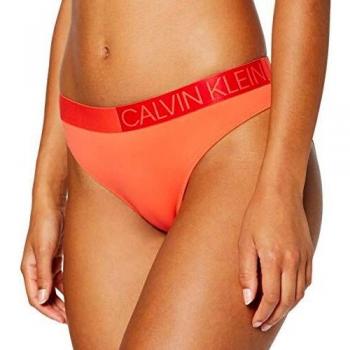 Calvin Klein Classic Bikini Brief, Naranja (Nectarine Sbj), X-Small para Mujer