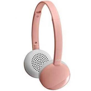 JVC Auriculares inalámbricos ligeros HA-S22W rosa