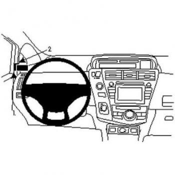 ProClip Links Houder voor Toyota Prius + 2012-2020