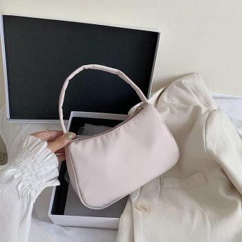 Compacto bolso de viaje de nylon para mujer