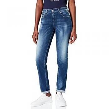 Jean Femme Replay Faaby Hyperflex Re-Used Xlite, 009 Medium Blue, 29 W / 32 L