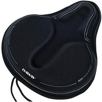 C6M ProSaddle Memory Foam Cover – Heavy-Duty Cushioning for All-Day Cycling Comfort