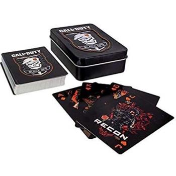 Call of Duty Black Ops 4 Playing Cards with Premium Metal Storage Tin