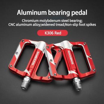 ROCKBROS MTB Pedale mit Aluminiumlegierung und Spikes