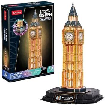 Maqueta 3D Big Ben con Luz