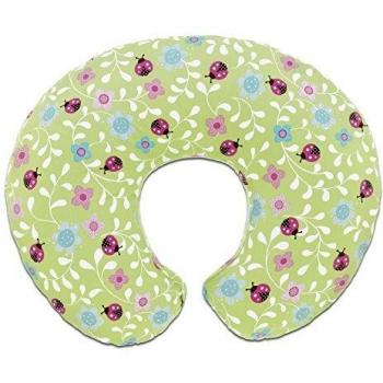 Cuscino Allattamento Chicco con Fodera di Cotone, per Età da 0 mesi in su, Multicolore (Ladybug Lane)