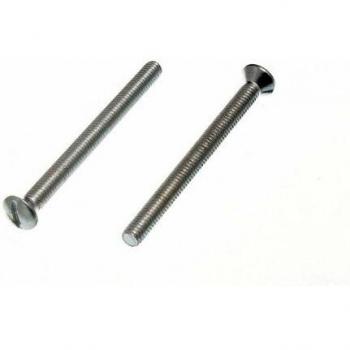 Professional Series Electric Plug Socket Machine Screws BZP 3.5mm x 40mm (Pack of 200)