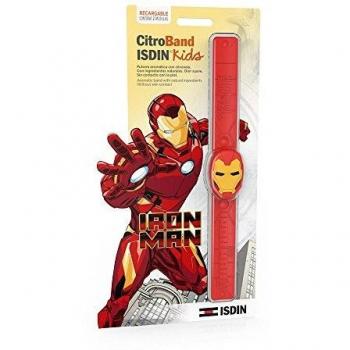 ISDIN CITROBAND KIDS PULSERA AROMATICA IRON MAN 1 PULSERA + 2 PASTILLAS DE RECARGA