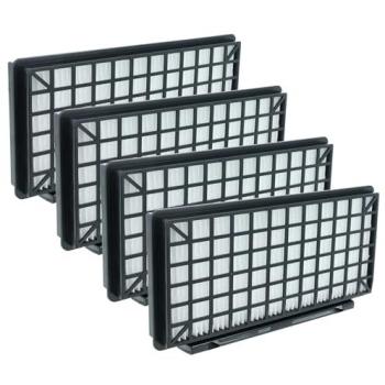 Filtre VHWB 4x – HEPA Noir / Blanc, compatible avec Bosch BSGL5ProGB01 et GB02
