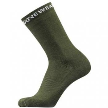 Meias GOREWEAR Essential Merino Verde Escuro