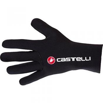 Gants Étanches Castelli Diluvio C Longs Noir S-M