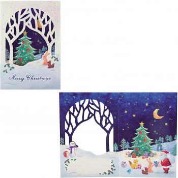 Tarjeta de Mensaje Navideño Sanrio