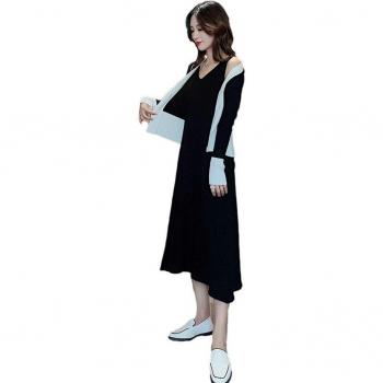 Robe de grossesse style coréen, pull à la mode