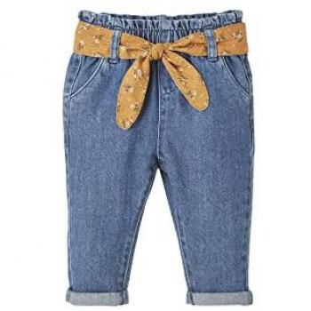 Pantalon en denim stone pour bébé VERTBAUDET