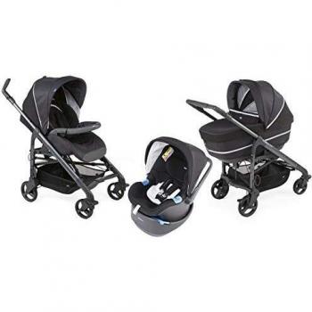 Passeggino Nero Chicco Trio Love Up BebeCare – Tema Pirata