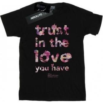 Disney T-Shirt für Männer „Maleficent – Mistress of Evil: Vertrauen in die Liebe“ (L, Weiß)
