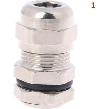Copper Nickel Plated PG7 PG9 PG11 Waterproof Connector Cable Gland