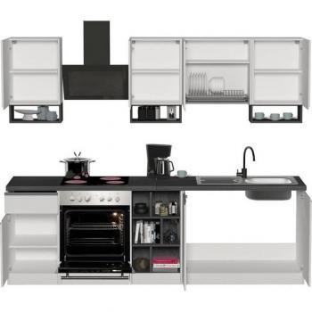 Nautilus Kitchen 255×60 mm – 34×85 mm – 71 cm – Bianco Laccato Lucido