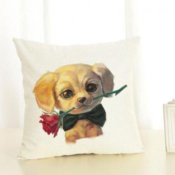 Housse de coussin en lin ZK20
